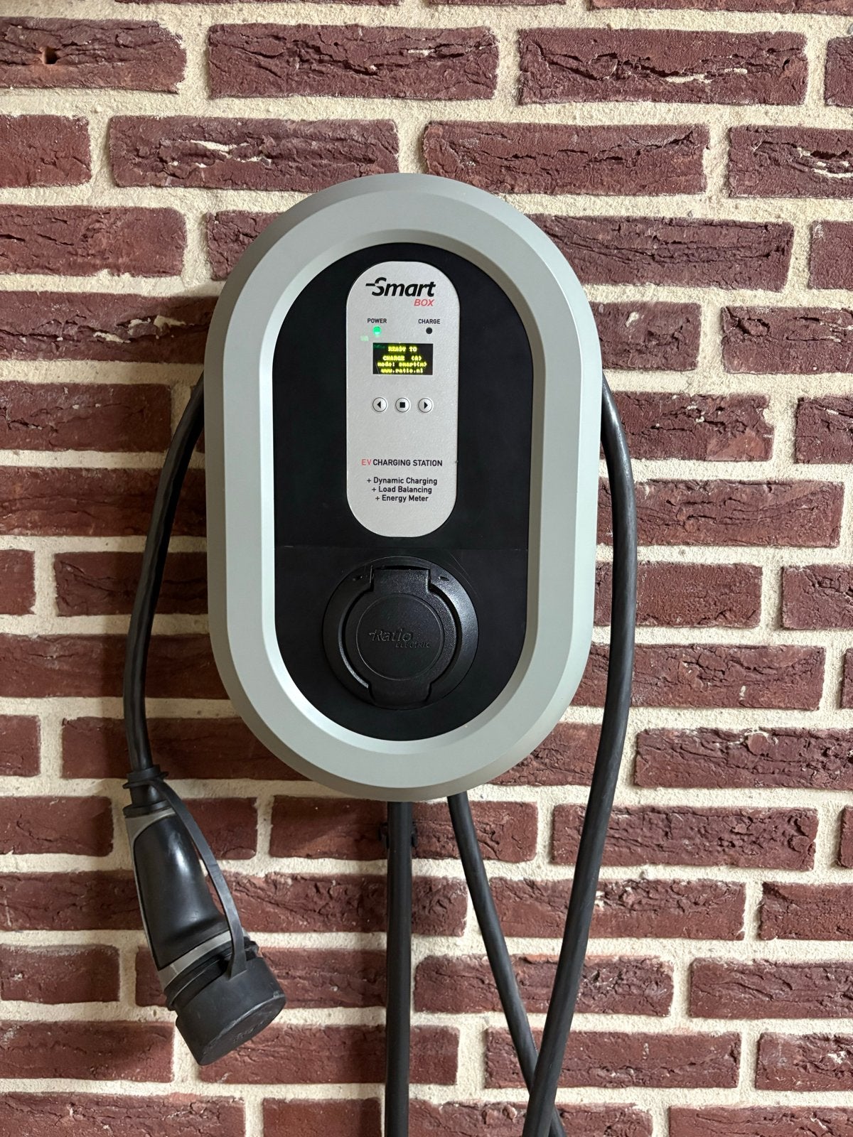 Ratio Smart Box EV Laadstation met Dynamic Load Balancing, Ophalen, Zo goed als nieuw, Laadpaal