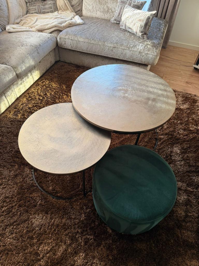 Salontafels Richmond Interiors & Urban Sofa Poef, Huis en Inrichting, Tafels | Salontafels, Zo goed als nieuw, Minder dan 50 cm