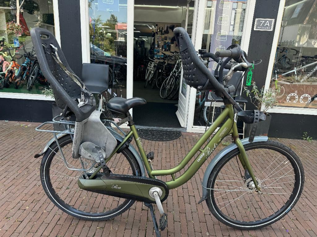 Moederfiets Cortina, 2 zitjes, Gebruikt, Versnellingen, 50 tot 53 cm