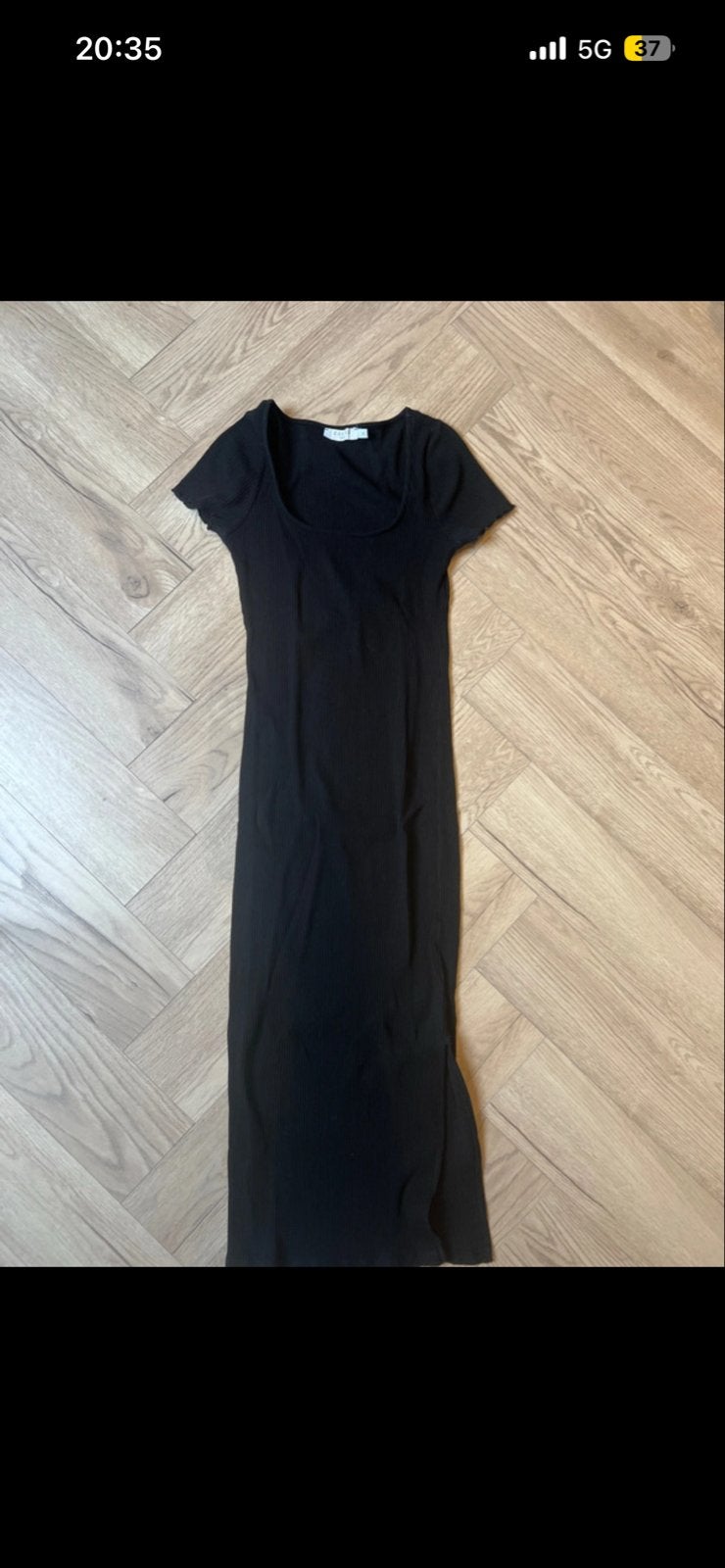 Costes basic jurk maat S, Zwart, Ophalen of Verzenden, Maat 36 (S), Gedragen