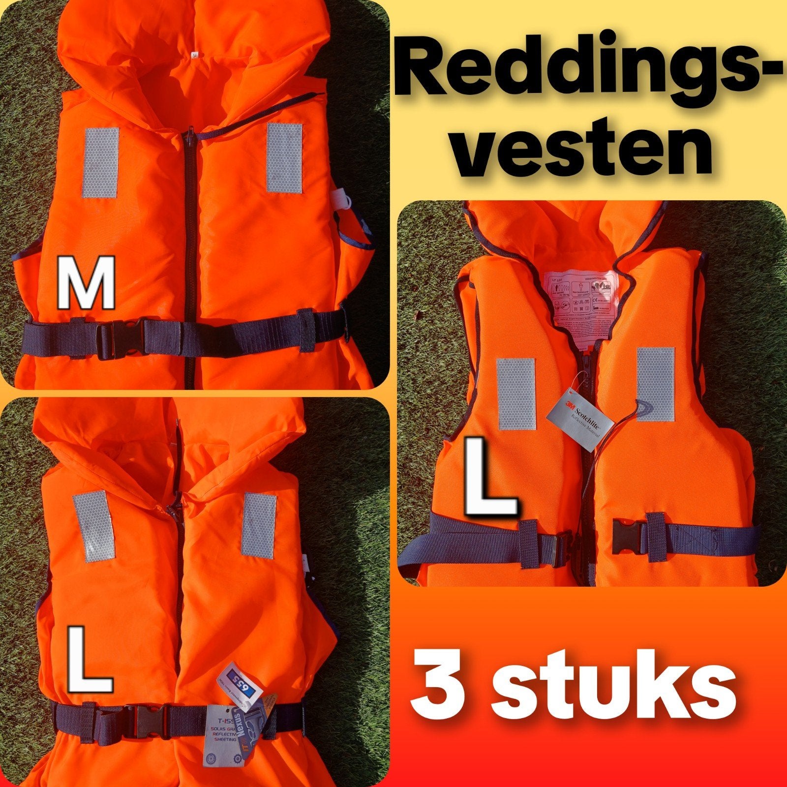 Reddingsvesten diverse maten, Ophalen, Zo goed als nieuw, Dame of Heer, Reddingsvest of Zwemvest