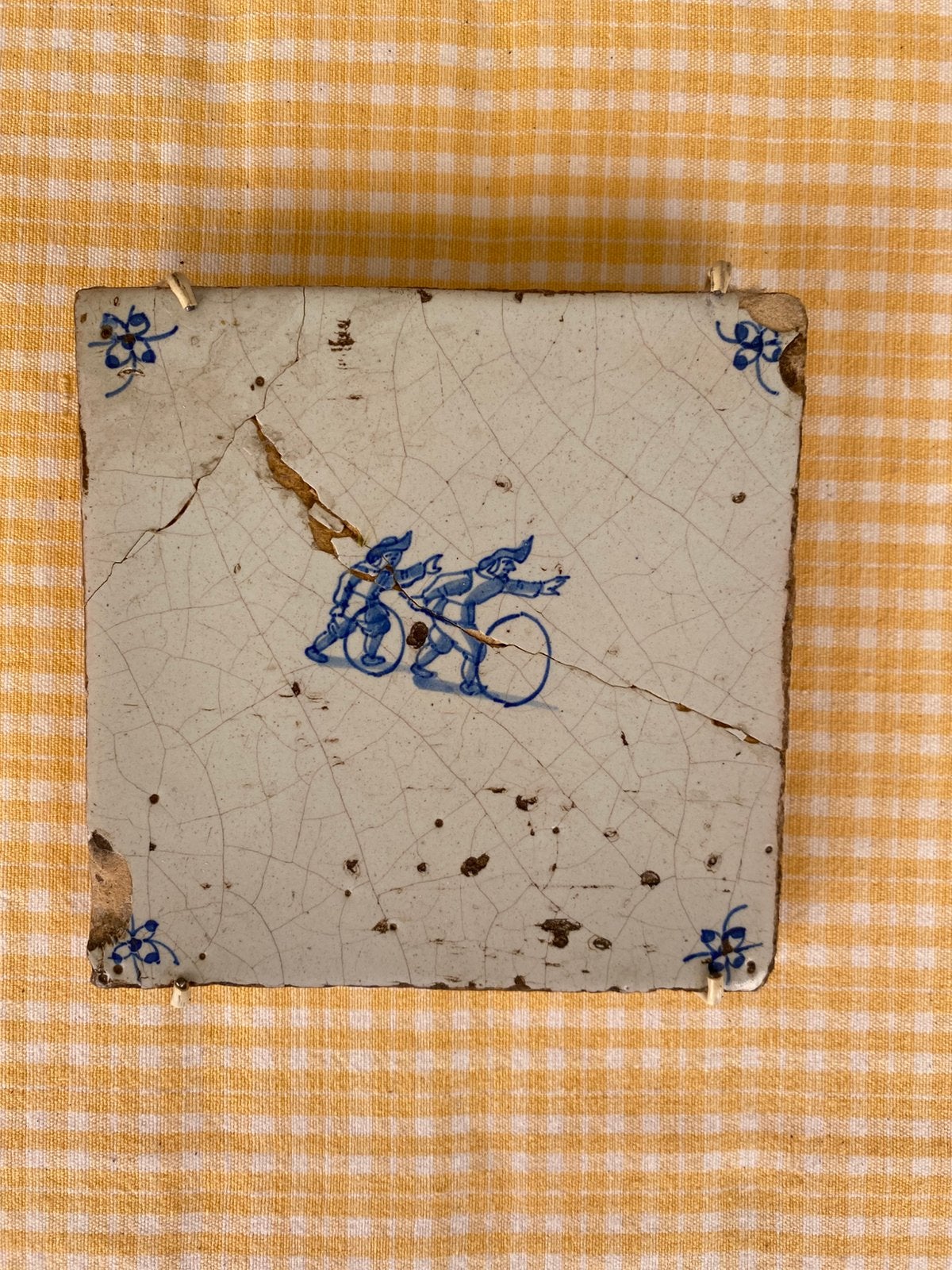 Tegeltje 12,5x12,5 cm, Ophalen of Verzenden