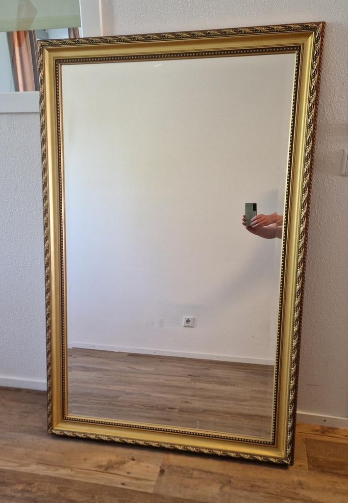 Zeer fraaie spiegel - elegante spiegel - chique, Huis en Inrichting, Woonaccessoires | Spiegels, Ophalen, 100 tot 150 cm, Zo goed als nieuw