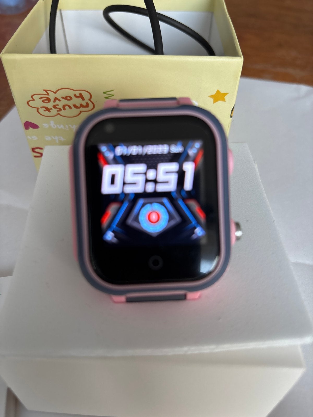 Kids GPS Smartwatch - Zo goed als nieuw, Ophalen of Verzenden, Zo goed als nieuw, Roze, Jongen of Meisje