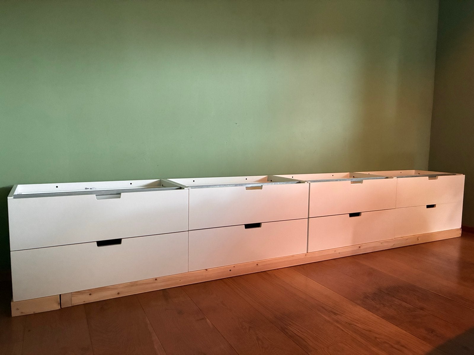 NIEUW IKEA NORDLI ladekasten wit, 1 of 2 laden, Nieuw, Minder dan 100 cm, 25 tot 50 cm