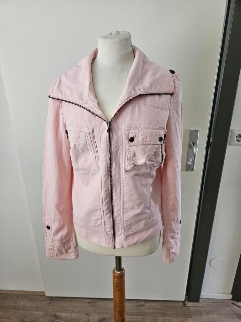 Jas, roze, Kleding | Dames, Only, Maat 42/44 (L), Ophalen of Verzenden, Zo goed als nieuw
