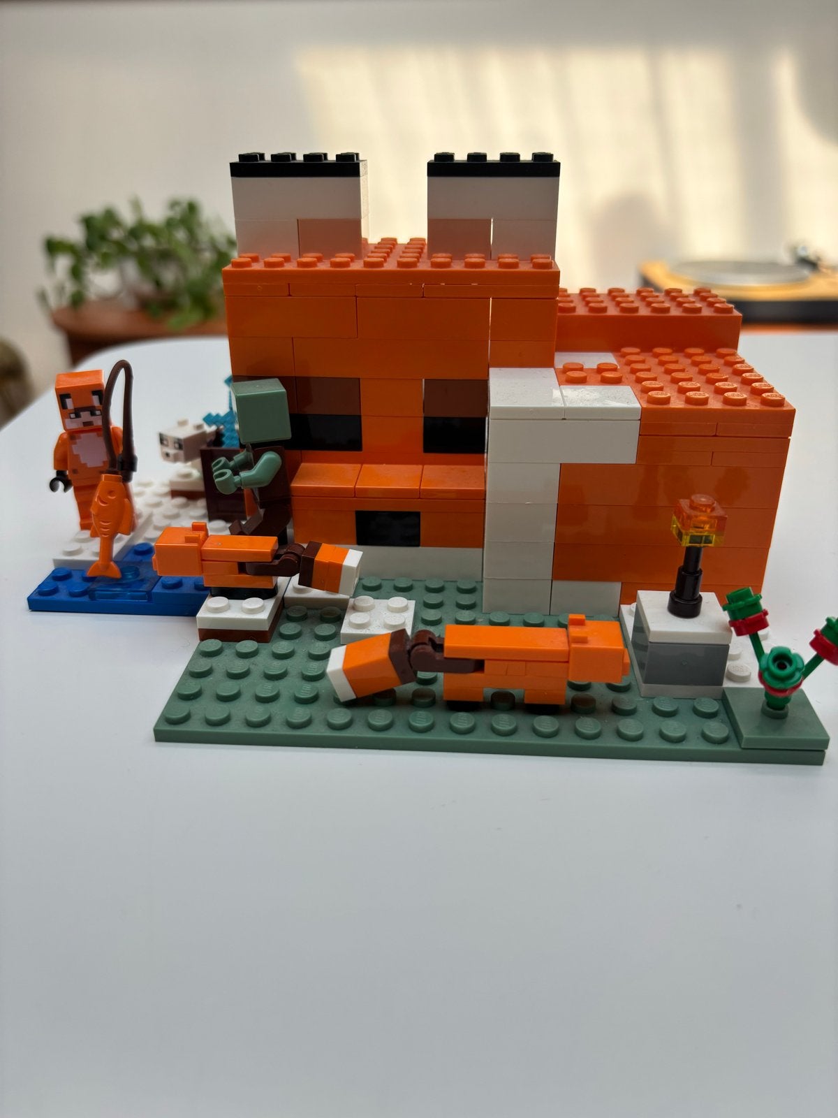 LEGO Minecraft De Vossenlodge (21178), Ophalen, Gebruikt, Minecraft, Lego