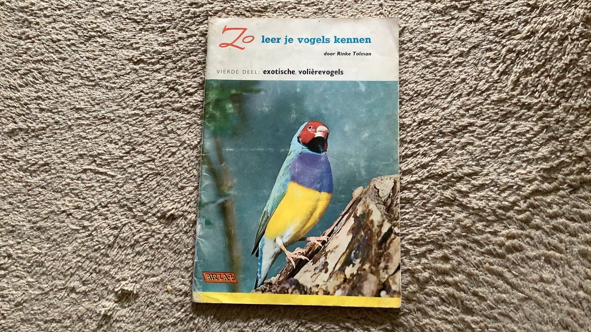 Zo leer je vogels kennen, deel 4. Uitgave: Rizla+., Boeken, Prentenboeken en Plaatjesalbums, Ophalen of Verzenden, Gelezen, Plaatjesalbum