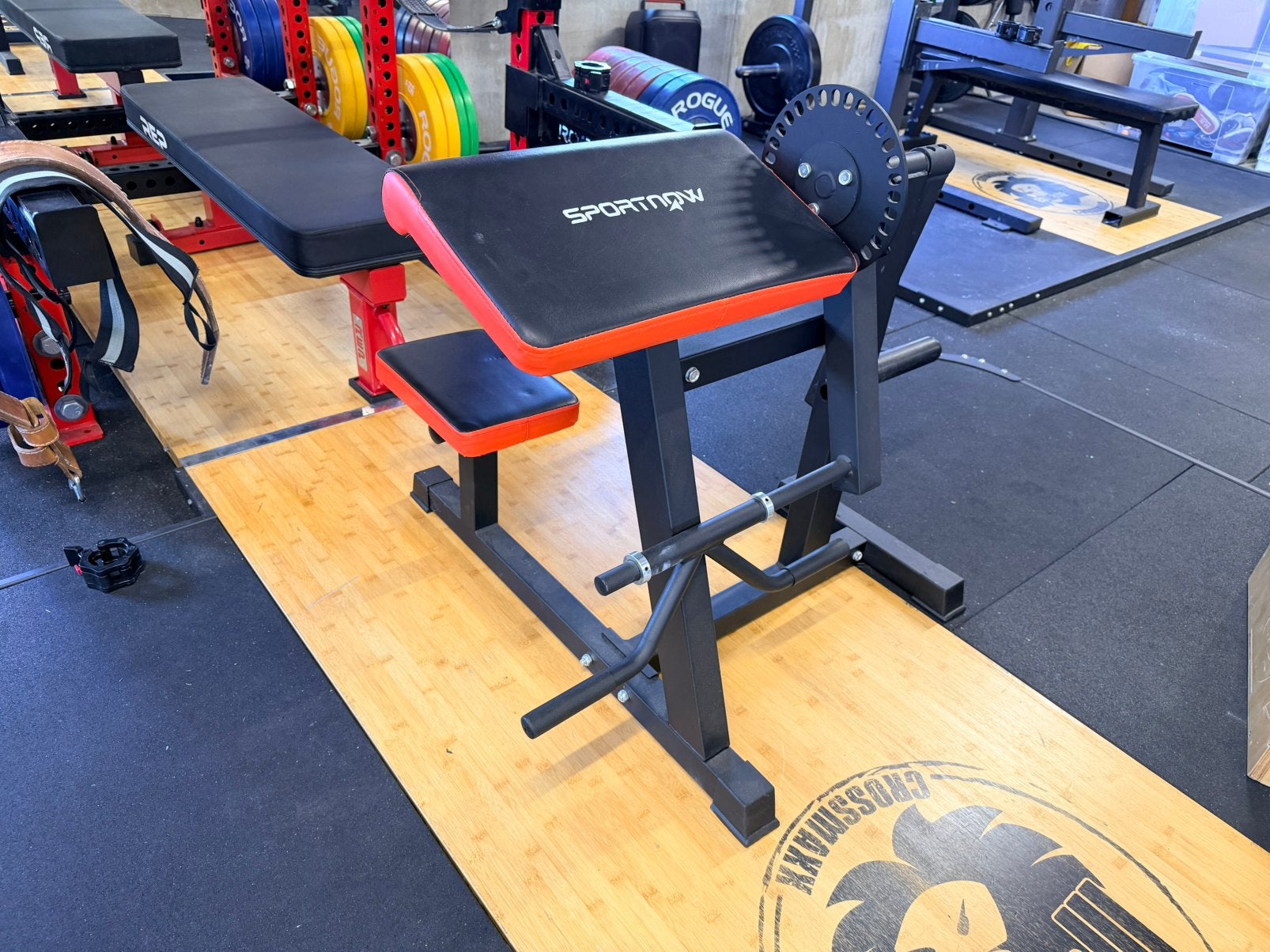 BICEPS / TRICEPS CURL/EXTENSION MACHINE, Sport en Fitness, Ophalen, Zo goed als nieuw, Armen, Overige typen