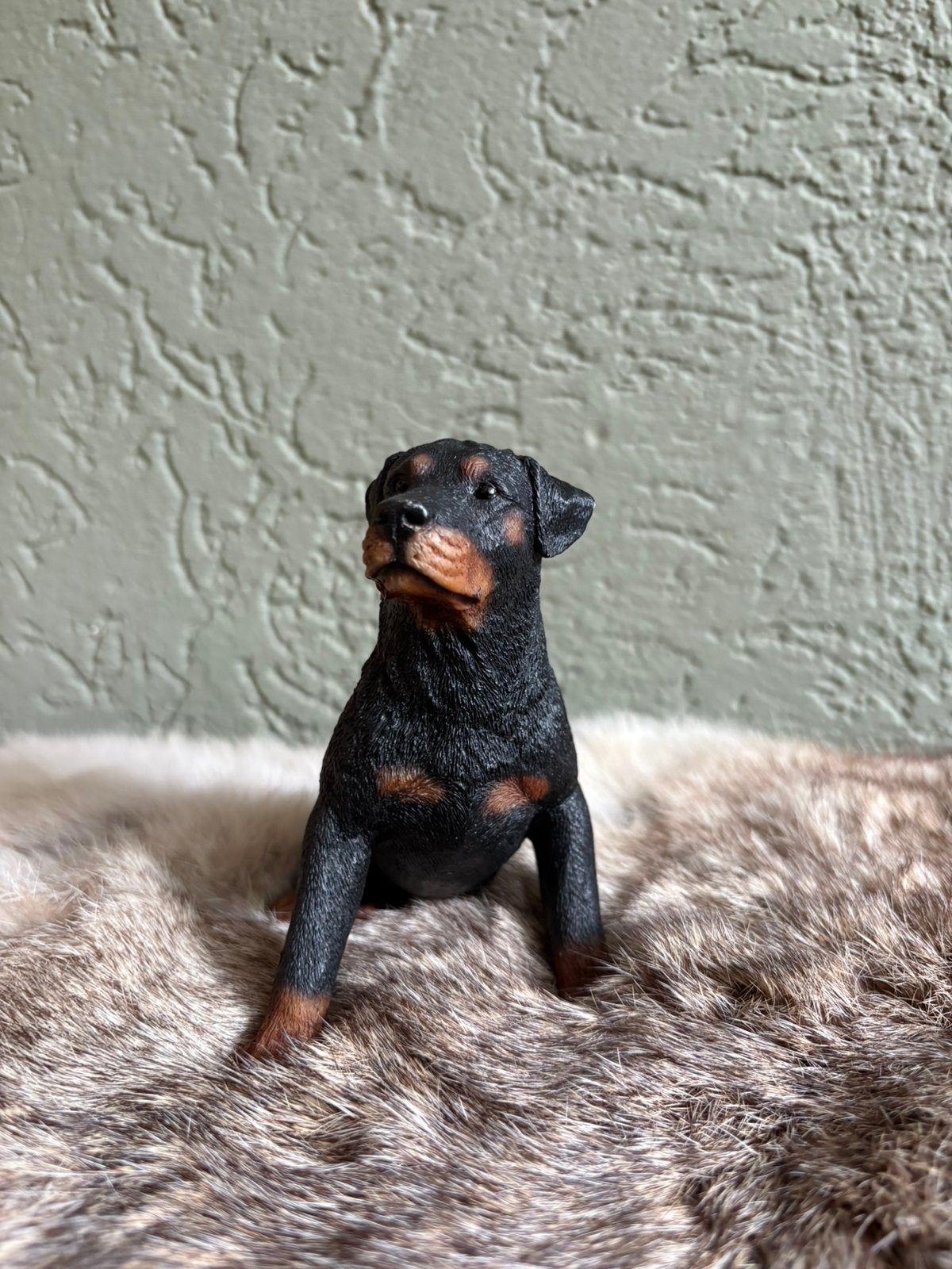 Gaaf Rottweiler beeldje van Castagna Italië, Ophalen of Verzenden, Gebruikt, Hond of Kat, Beeldje of Figuurtje