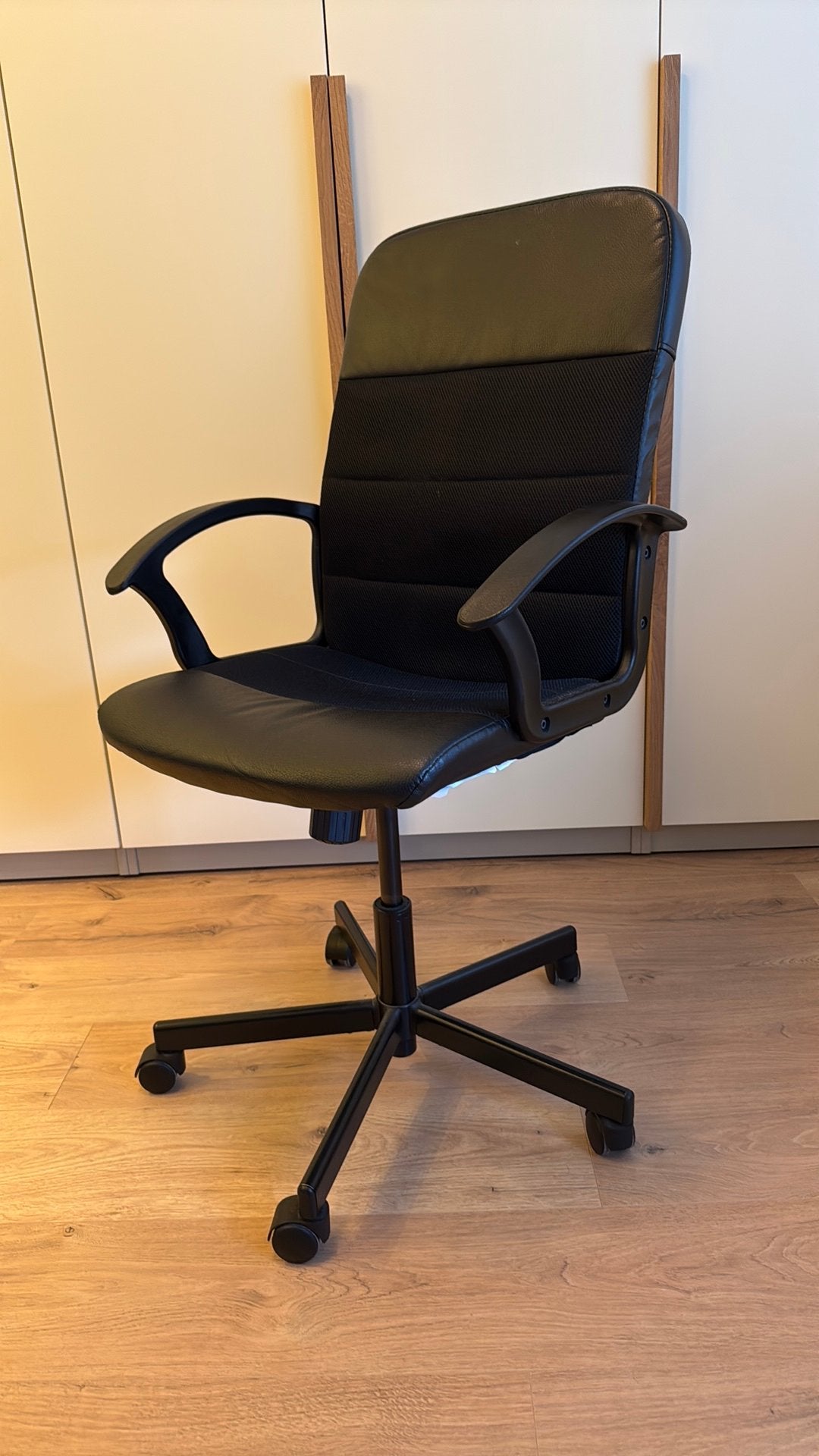 Bureaustoel, Ophalen, Gebruikt, Zwart, Bureaustoel