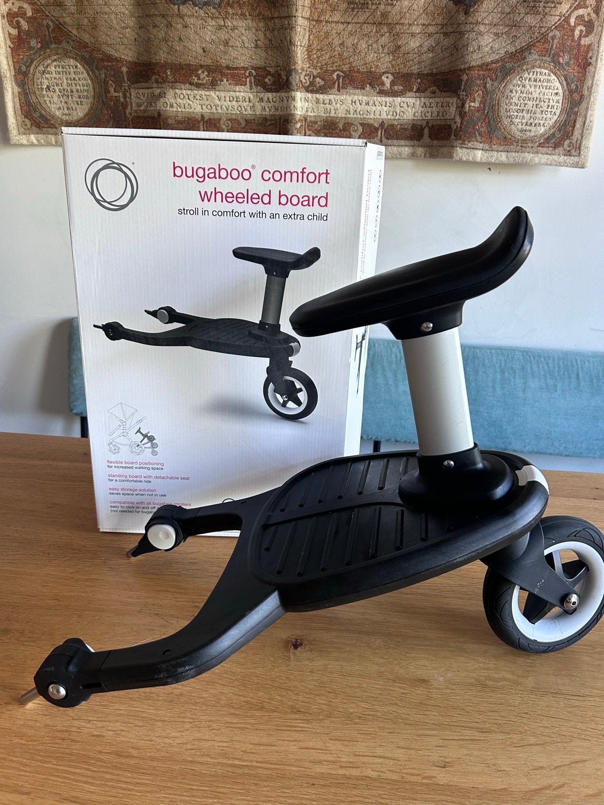 Bugaboo meerijdplankje zo goed als nieuw, Ophalen, Zo goed als nieuw