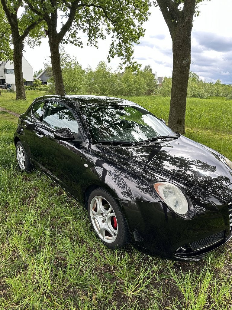 Alfa Romeo MiTo 1.4 16V MultiAir Distinctive 2011 Zwart, Voorwielaandrijving, Stof, 4 cilinders, Origineel Nederlands