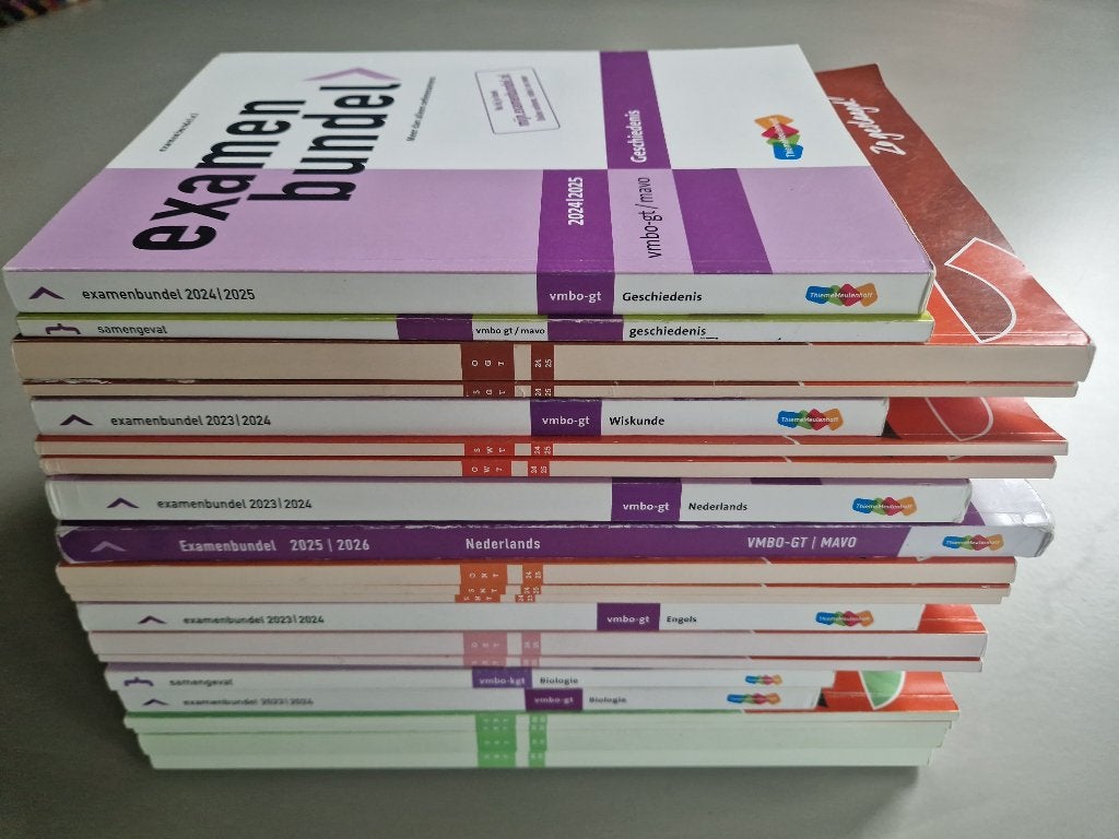 Examenbundel ExamenOverzicht Samengevat VMBO, Boeken, Ophalen of Verzenden, Zo goed als nieuw, VMBO, Nederlands