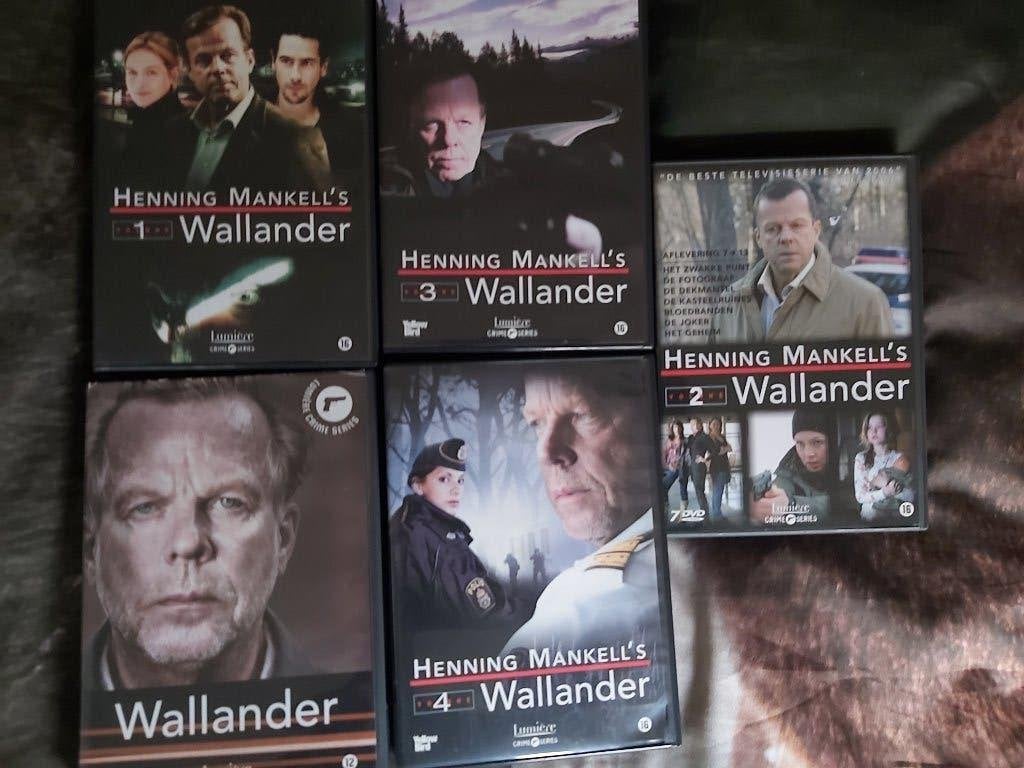 wallander  1 t/m. 5 compleet, Gebruikt, Nederlands, Ophalen of Verzenden, Complete serie