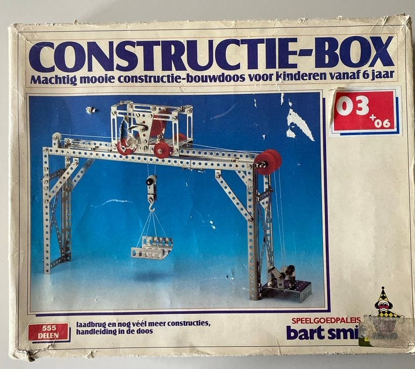 Vintage Constructie-Box Speelgoedpaleis Bart Smit, Ophalen of Verzenden, Gebruikt, Overige merken