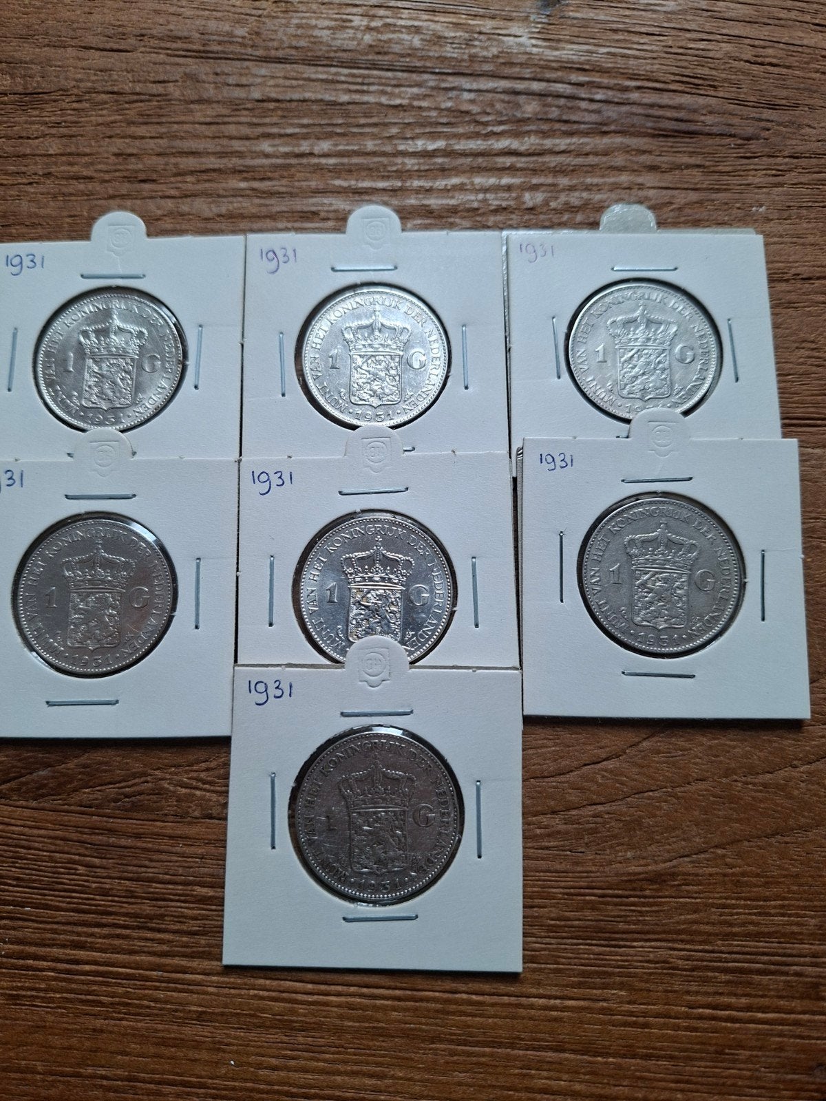 Guldens 1931 | nette kwaliteit, 1 gulden, Zilver, Ophalen of Verzenden, Koningin Wilhelmina