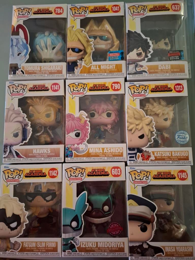 My Hero academia Funko pops Collectie, Verzamelen, Ophalen, Nieuw