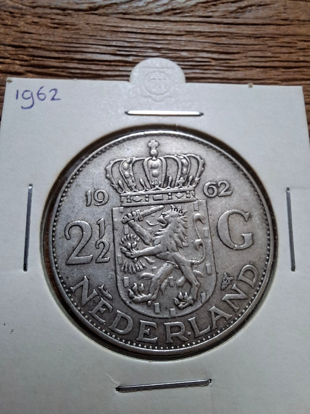 Rijksdaalder 1962, Postzegels en Munten, Munten | Nederland, Koningin Juliana, Zilver, Ophalen of Verzenden, Losse munt