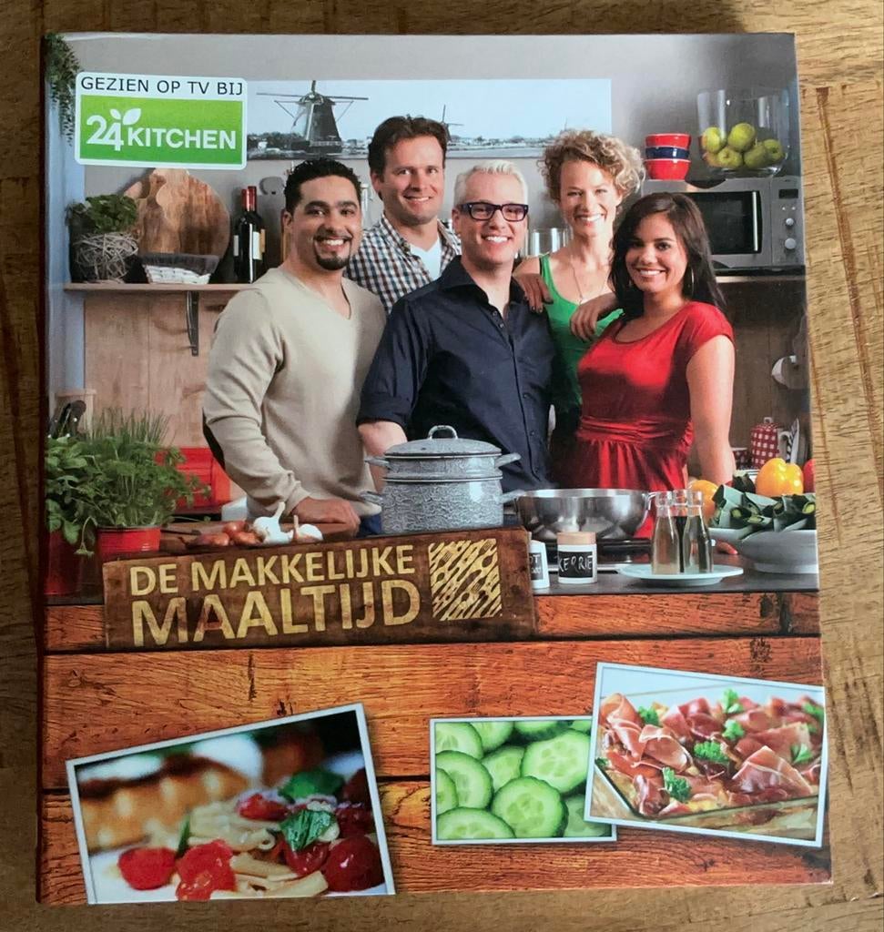 De Makkelijke Maaltijd - 24Kitchen Kookboek, Ophalen, Hoofdgerechten, Zo goed als nieuw, Gezond koken