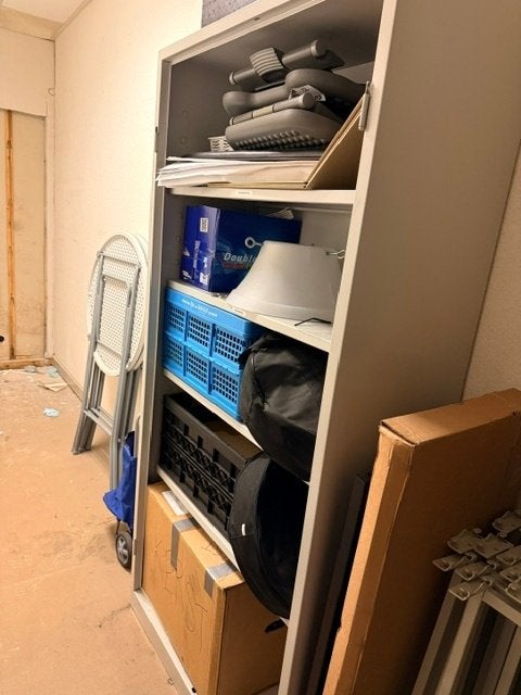metalen archiefkast, Huis en Inrichting, Ophalen, Gebruikt, Metaal, 150 tot 200 cm