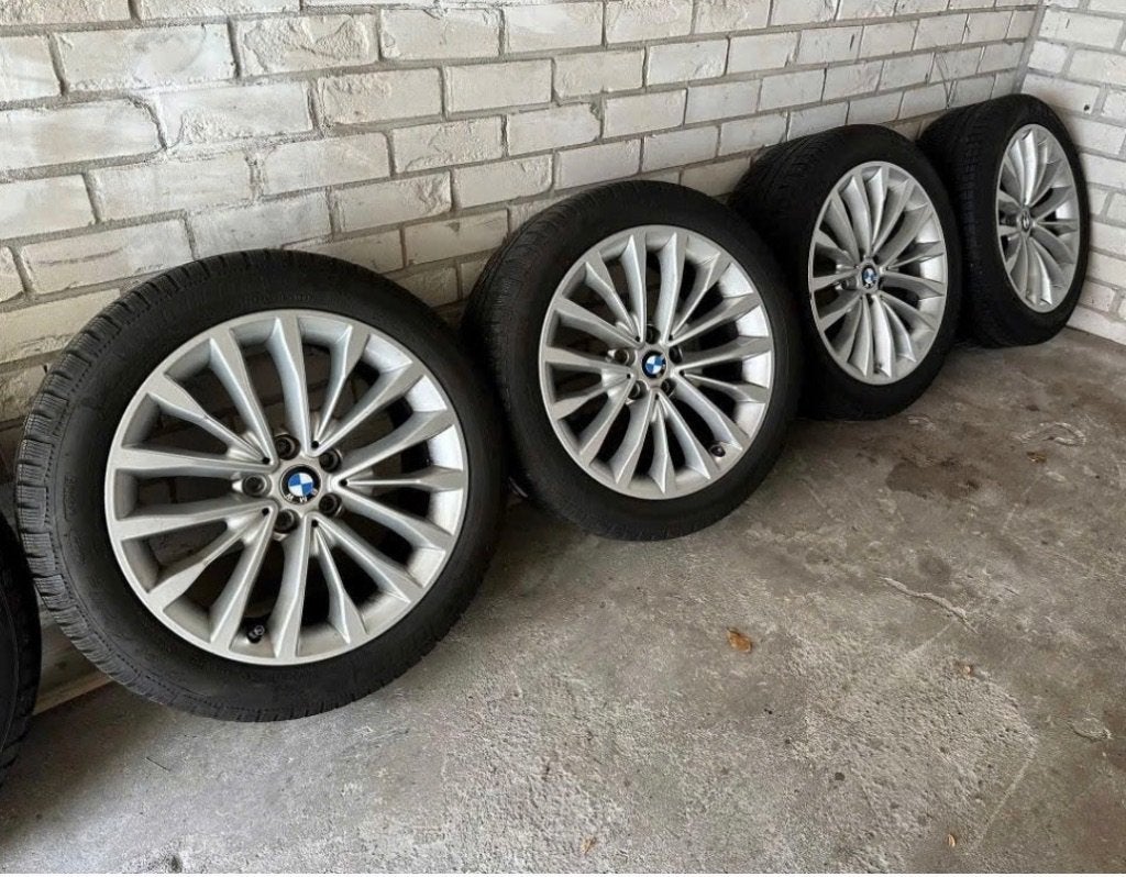 BMW 5-serie G30 G31 Winterbanden Styling 632 (245/45R18) set, Ophalen, Gebruikt