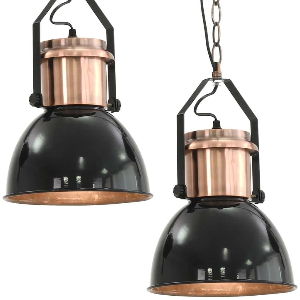 2x Hanglamp retro industrielamp fabriekslamp GRATIS BEZORGD!, Verzenden, Nieuw, E27 (groot), Nvt