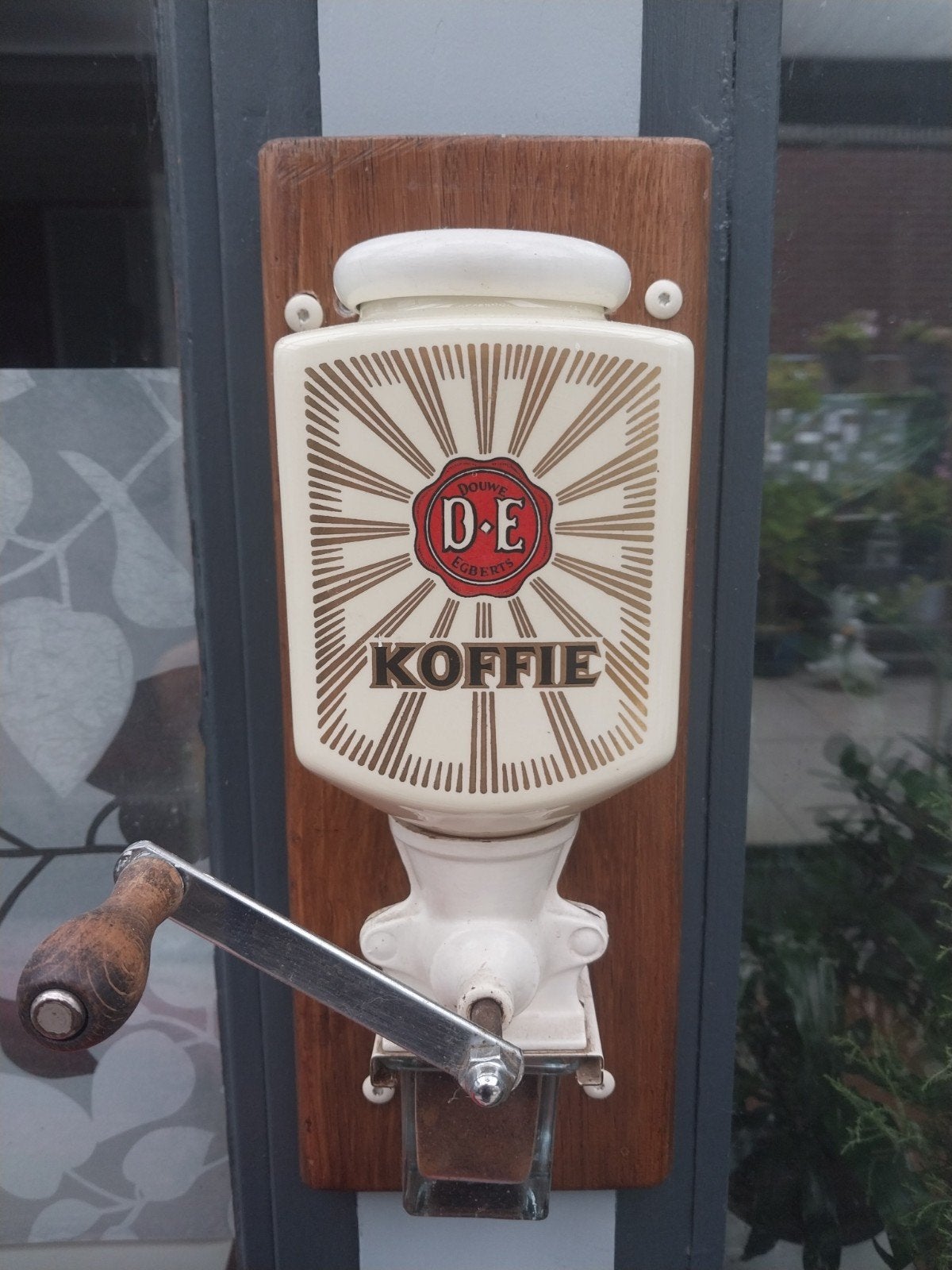 Ouderwetse Douwe Egberts koffiemolen, Antiek en Kunst, Ophalen of Verzenden