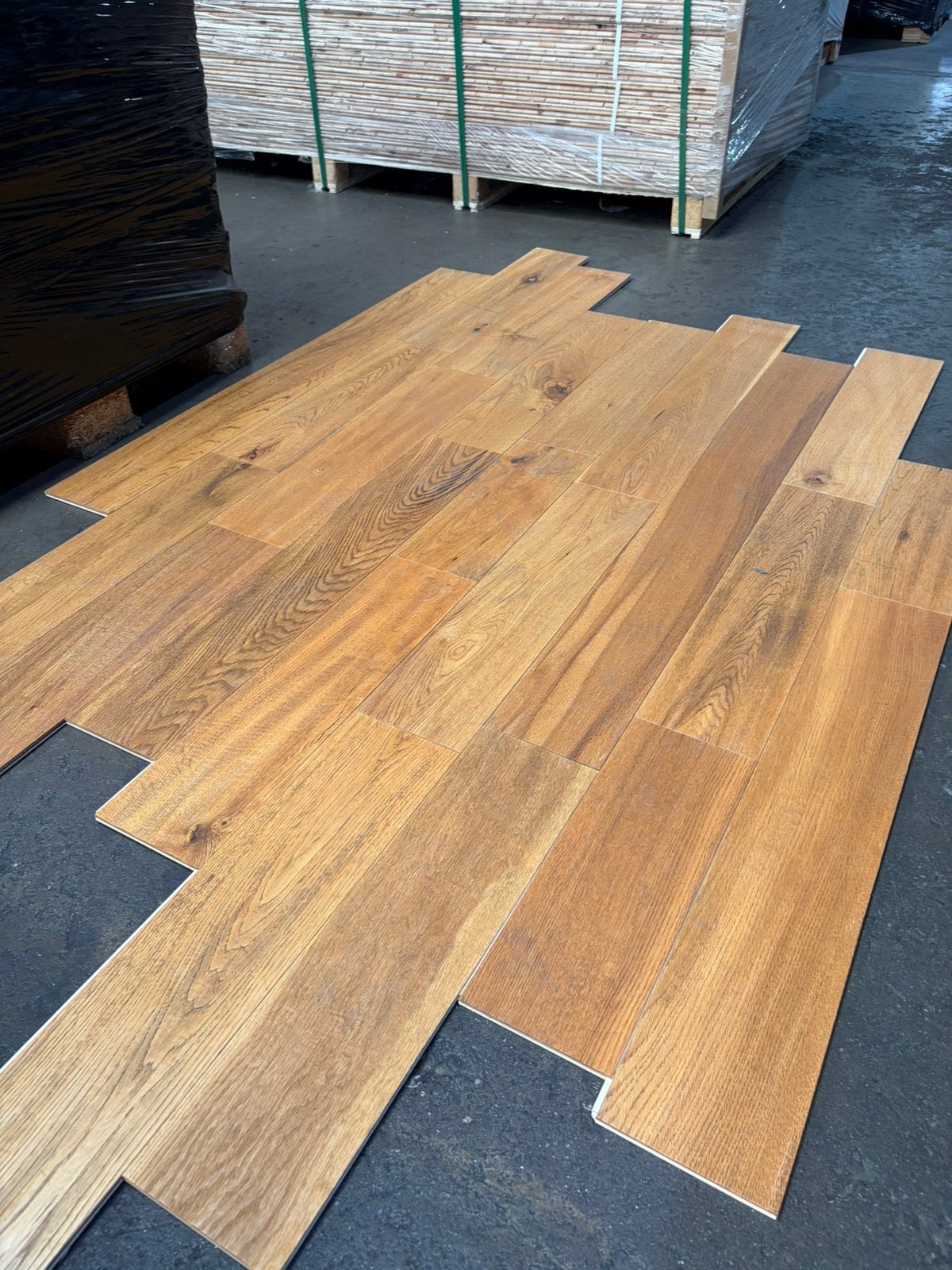 Eiken houten vloer voor maar €19,95 per vierkante meter, Ophalen of Verzenden, Nieuw, 75 m² of meer, Parket
