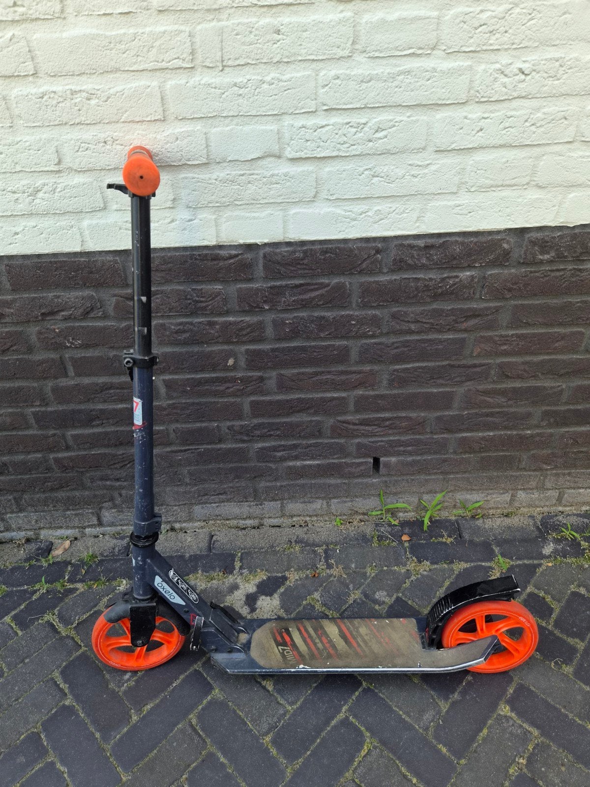 Oxelo Mid 7 Step - Gebruikt, Oranje/Zwart, Ophalen