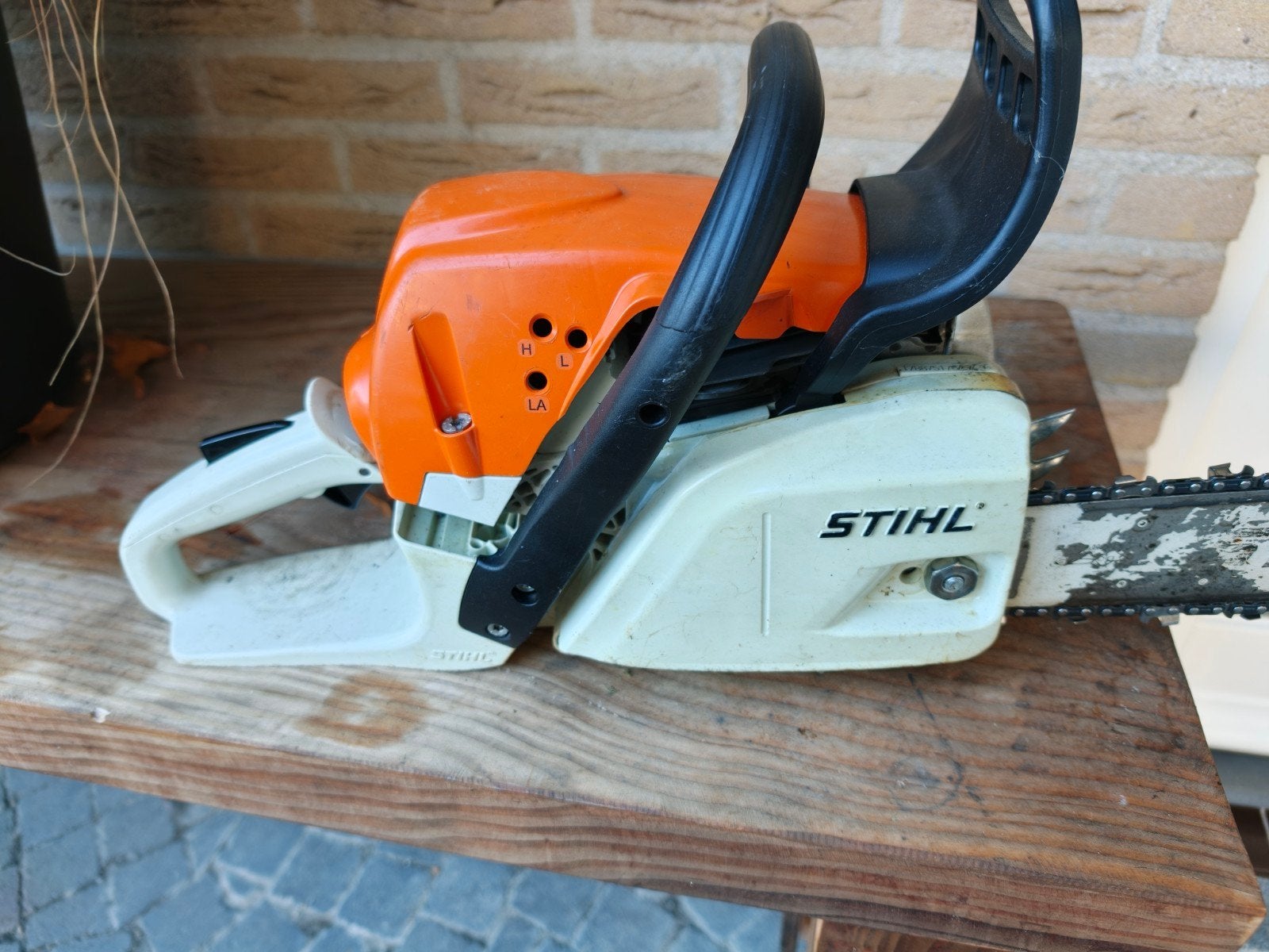 Stihl MS 251 Kettingzaag - Krachtig en Betrouwbaar, Doe-het-zelf en Verbouw, Ophalen of Verzenden