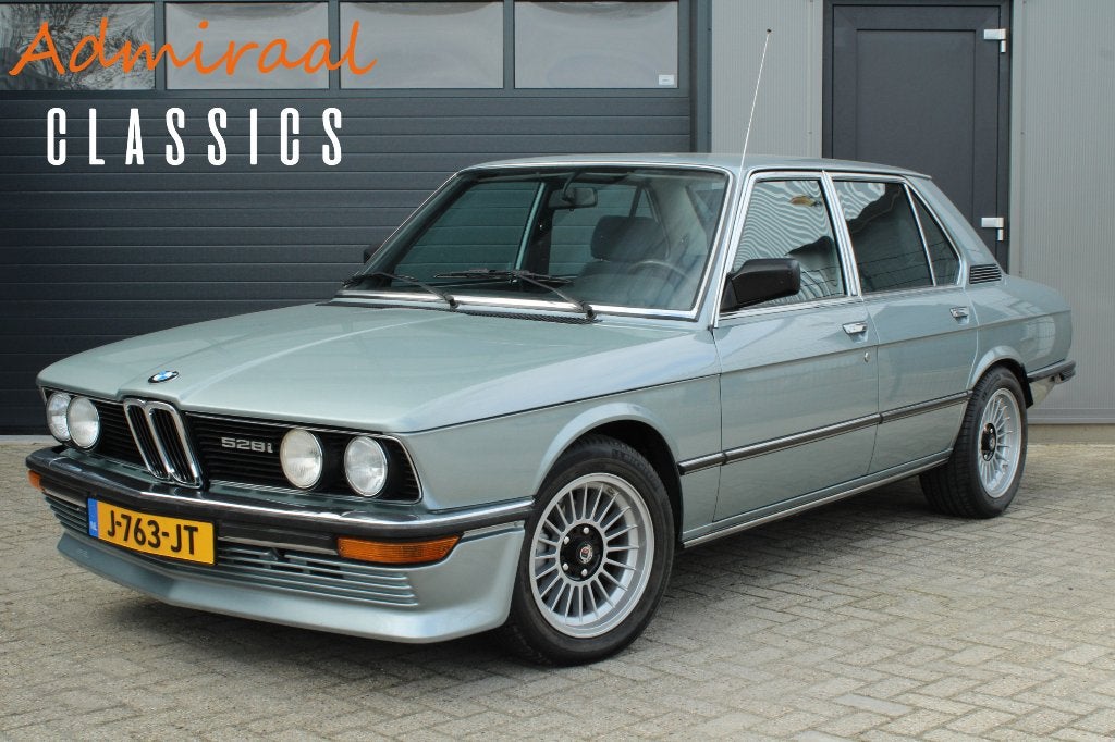 BMW 5-serie 528i | Originele staat | Uniek | Recaro stoelen, Auto's, Automaat, Blauw, 2769 cc, Bedrijf