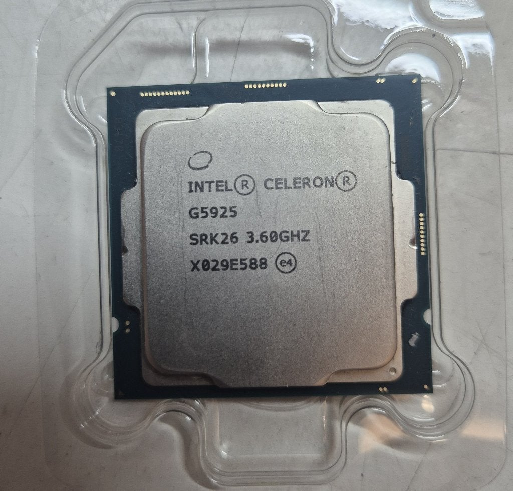 Intel Celeron Processor G5925 socket 1200, Computers en Software, Processors, Ophalen of Verzenden, 2-core, 3 tot 4 Ghz, Intel Celeron