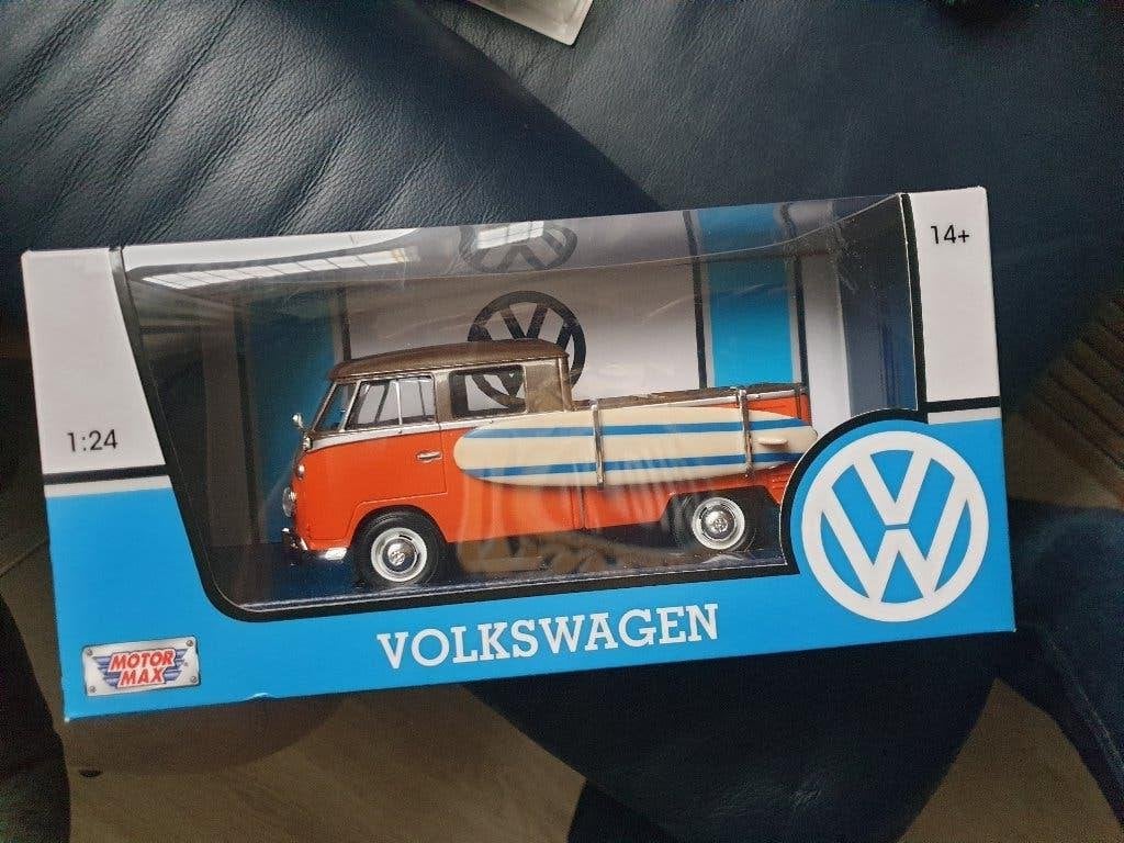 Volkswagen Type 2 T1 Pick-Up met surfboard motormax nieuw, Ophalen of Verzenden, Nieuw, Auto