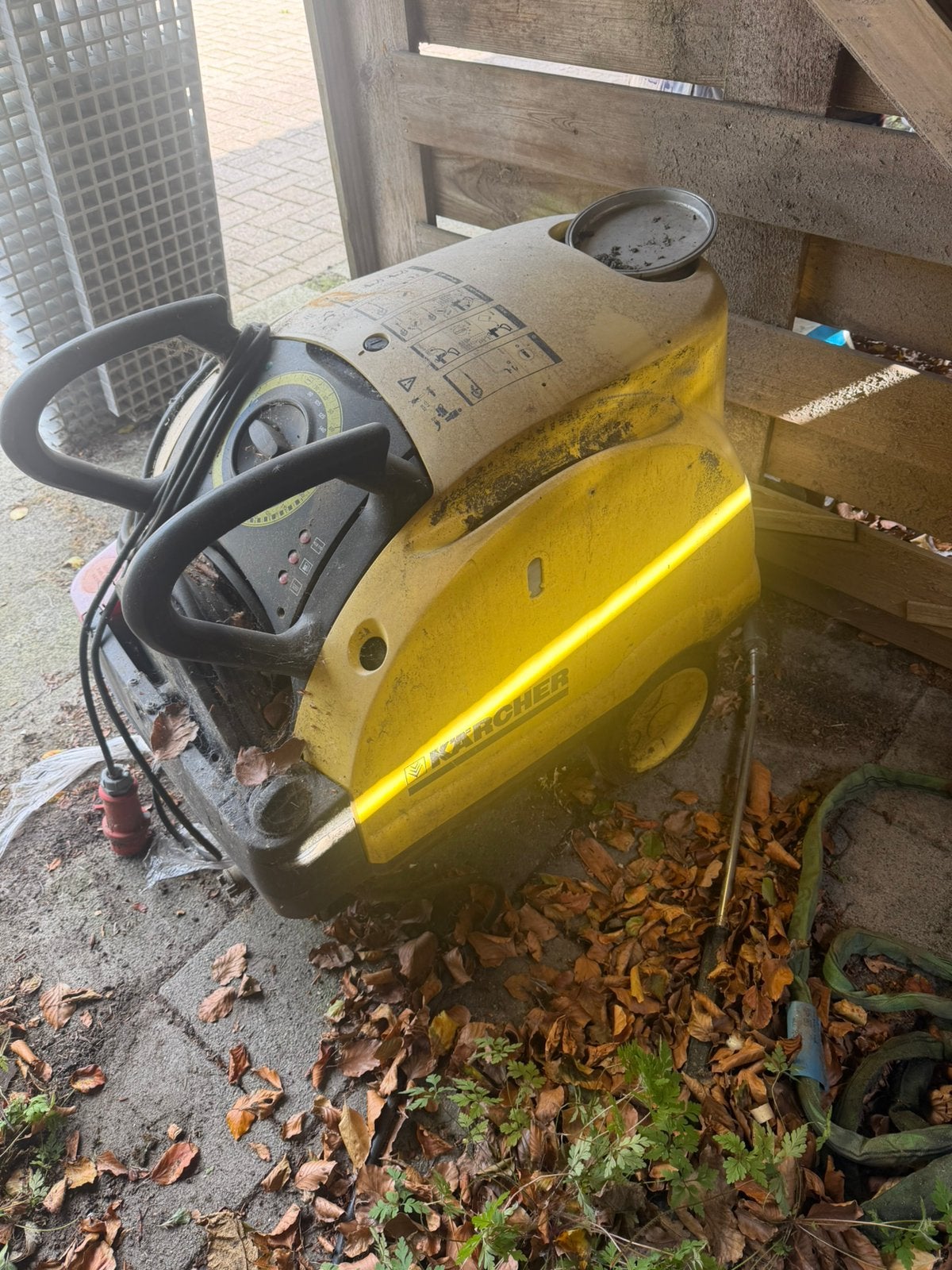 Kärcher HDS 698C Eco hogedrukreiniger 400V werking onbekend, Tuin en Terras, Hogedrukreinigers, Ophalen, Zo goed als nieuw, Elektrisch