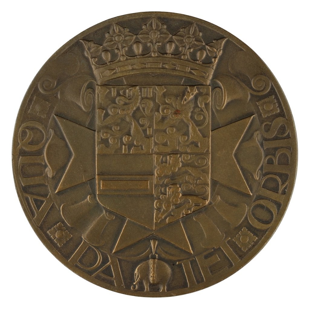 Penning VPK 1929 Chris vd Hoef : Johan Maurits van Nassau, Verzenden, Brons, Nederland