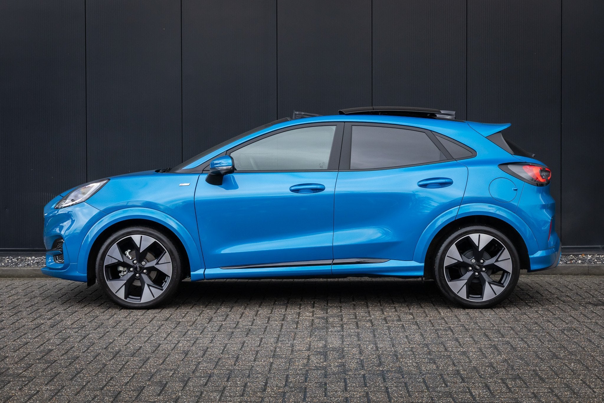 Ford Puma 1.0 EcoBoost Hybrid ST-Line X, 125 pk, Blauw, Origineel Nederlands, Bedrijf