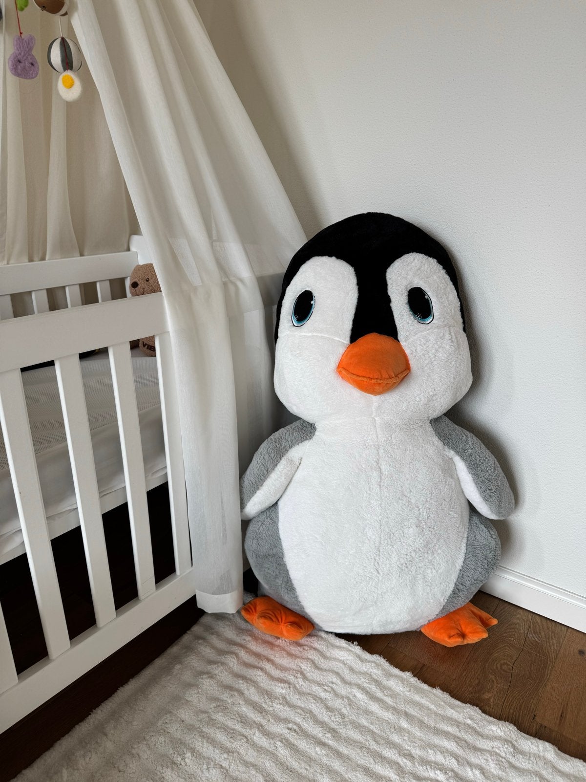 Grote Pinguïn Knuffel - 90 cm - Nieuw zonder label, Kinderen en Baby's, Speelgoed | Knuffels en Pluche, Pinguïn, Overige merken