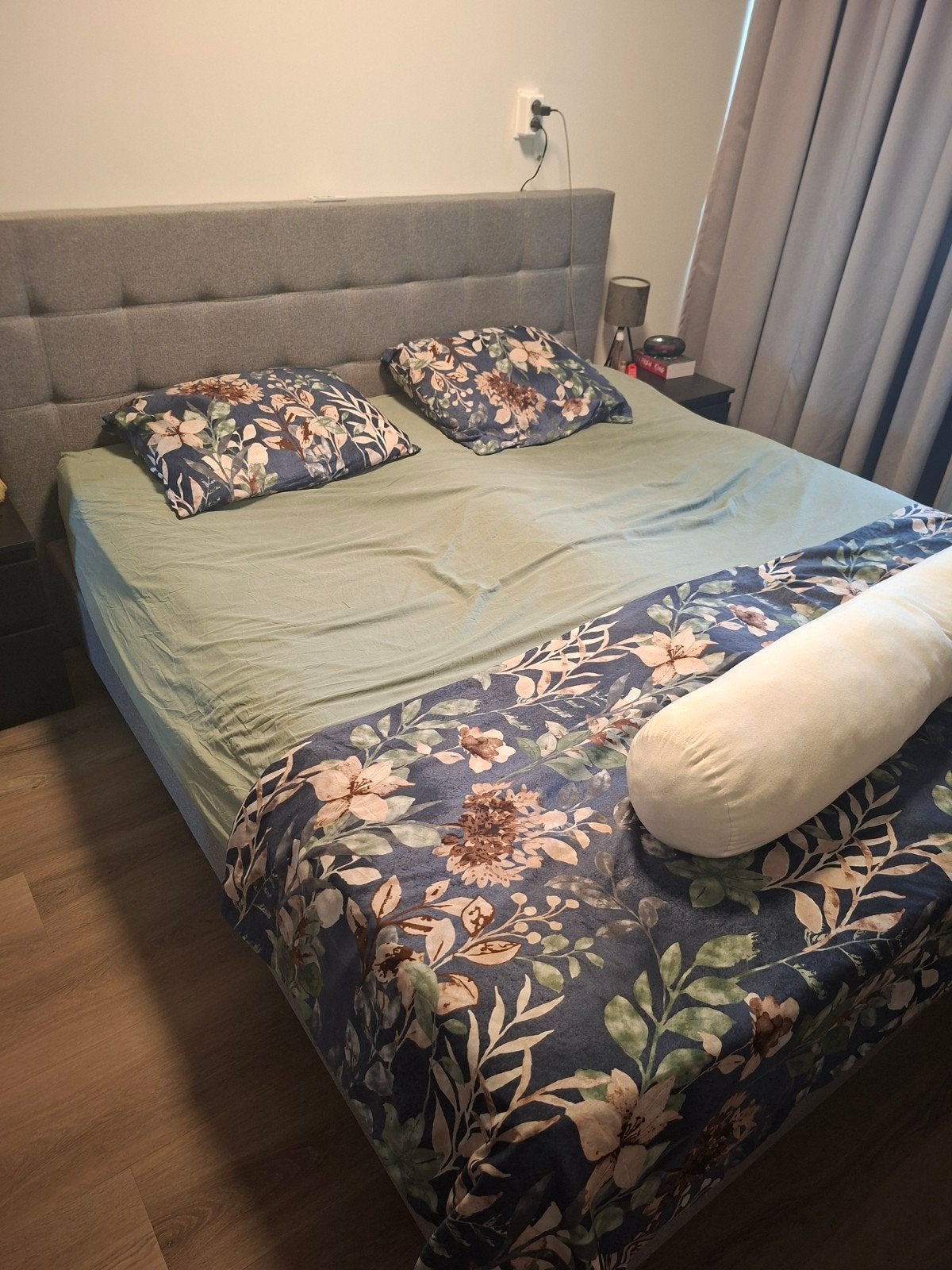 Boxspring bed, Ophalen, Gebruikt, Tweepersoons, 180 cm