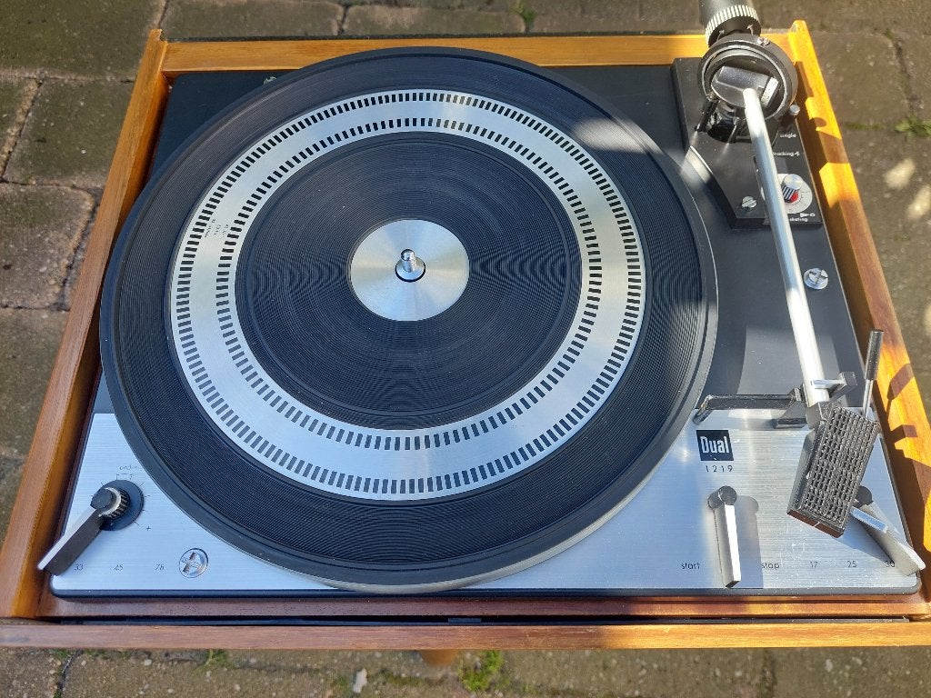 Gezocht: Dual 1219 en 1229, Audio, Tv en Foto, Ophalen, Gebruikt, Platenspeler, Dual