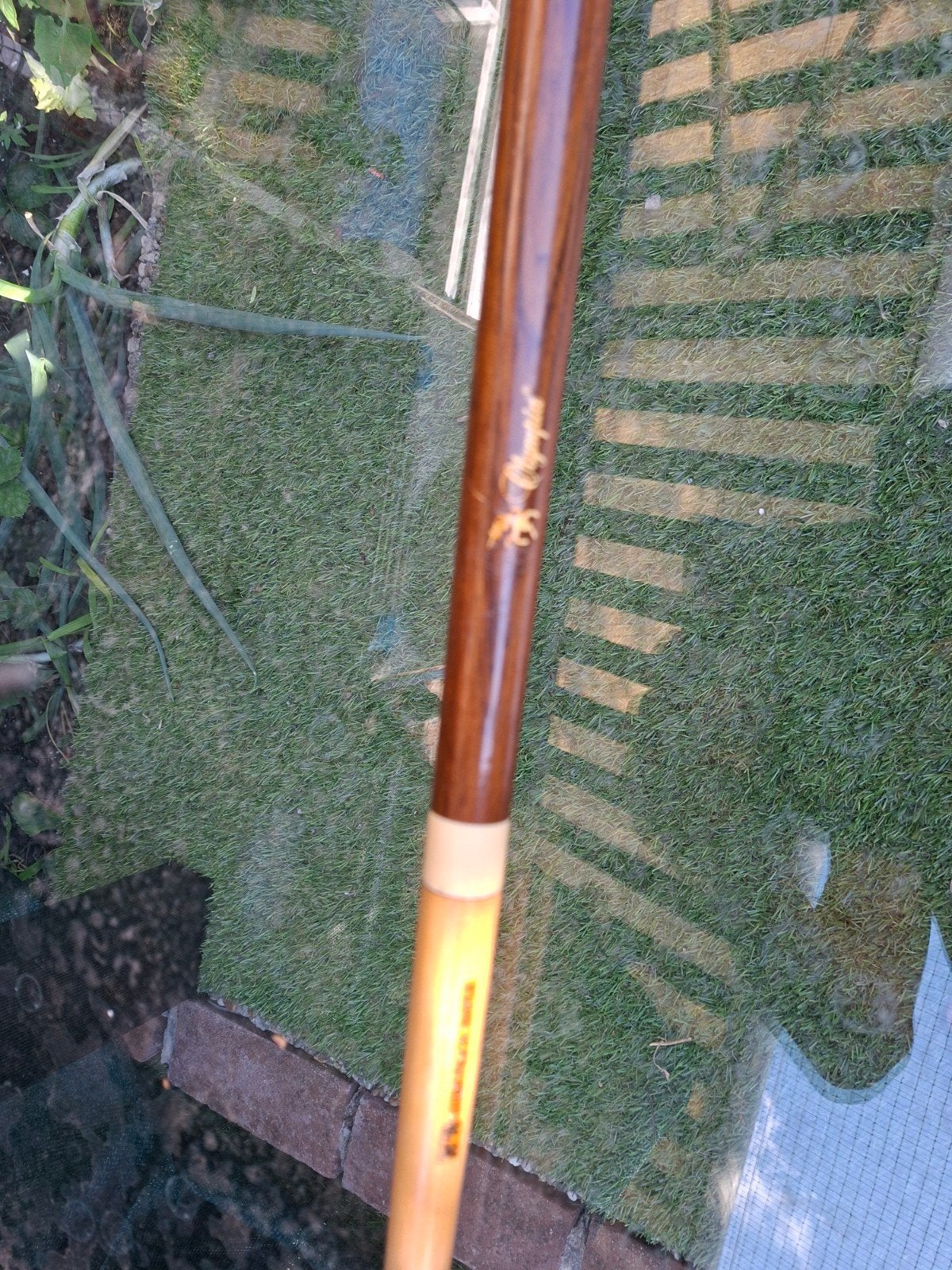 Mooie houten biljartkeu - Olympia, Ophalen of Verzenden, Gebruikt, Keu of Ballen