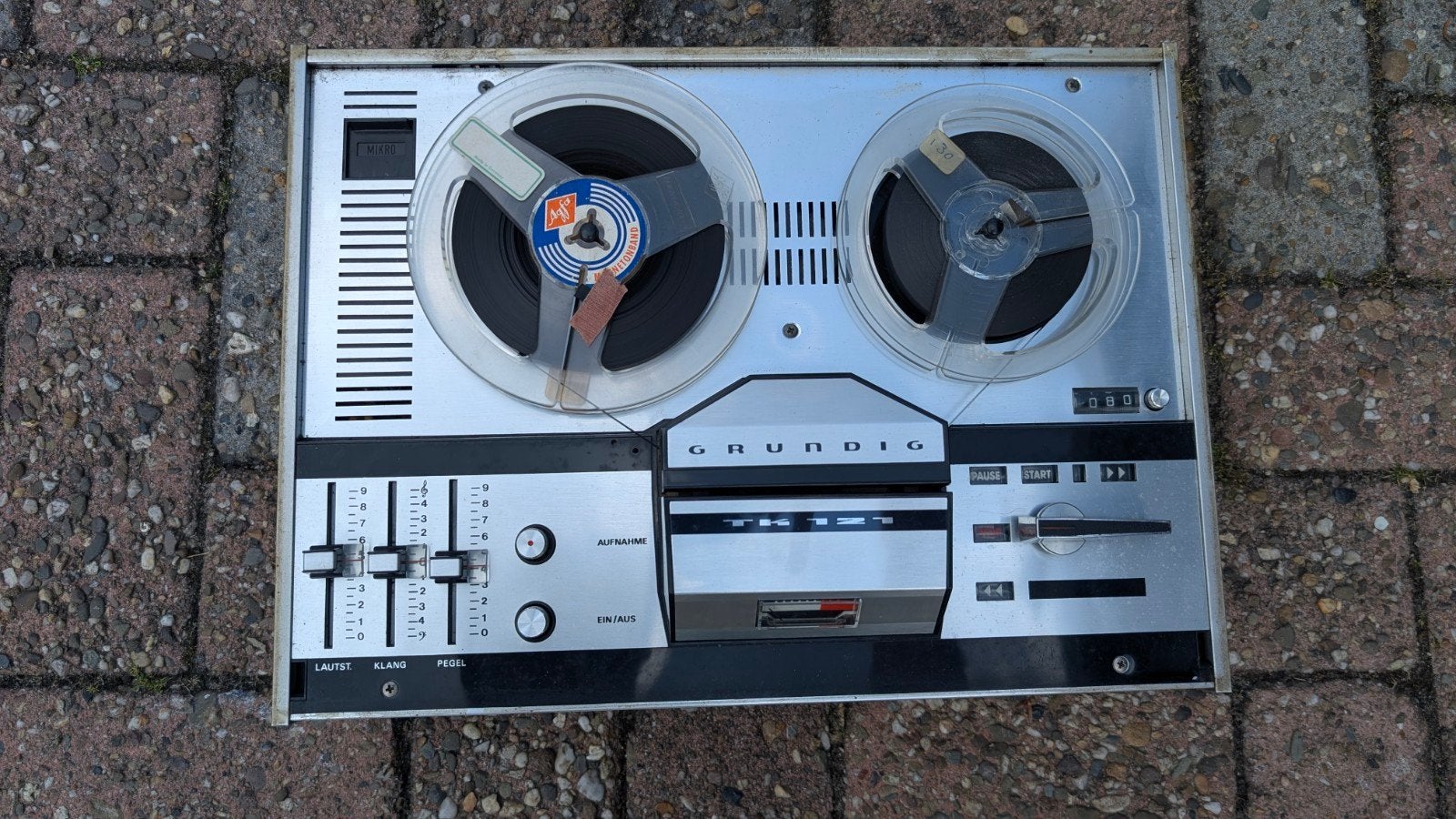 Grundig tk 121 tape recorder, Ophalen of Verzenden