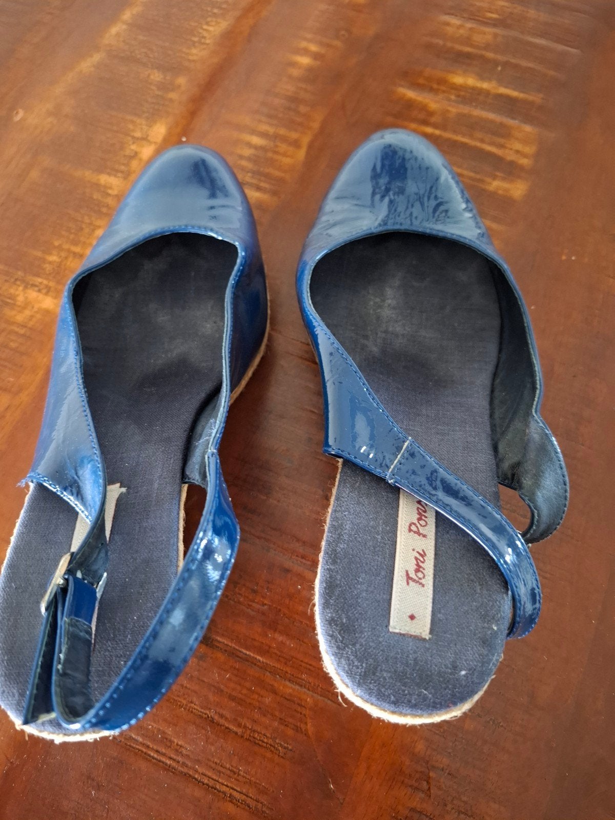 Blauwe sleehak schoenen, Kleding | Dames, Schoenen, Blauw, Dansschoenen, Ophalen of Verzenden, Zo goed als nieuw