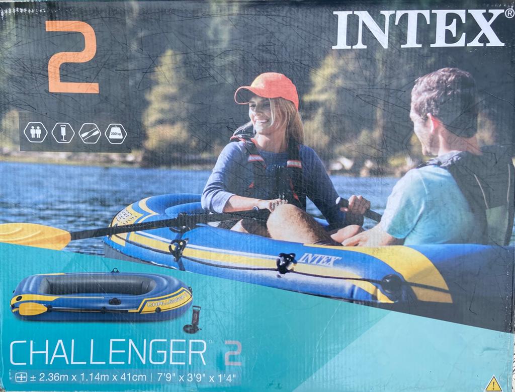 Intex Challenger 2 opblaasboot, Ophalen, Nieuw