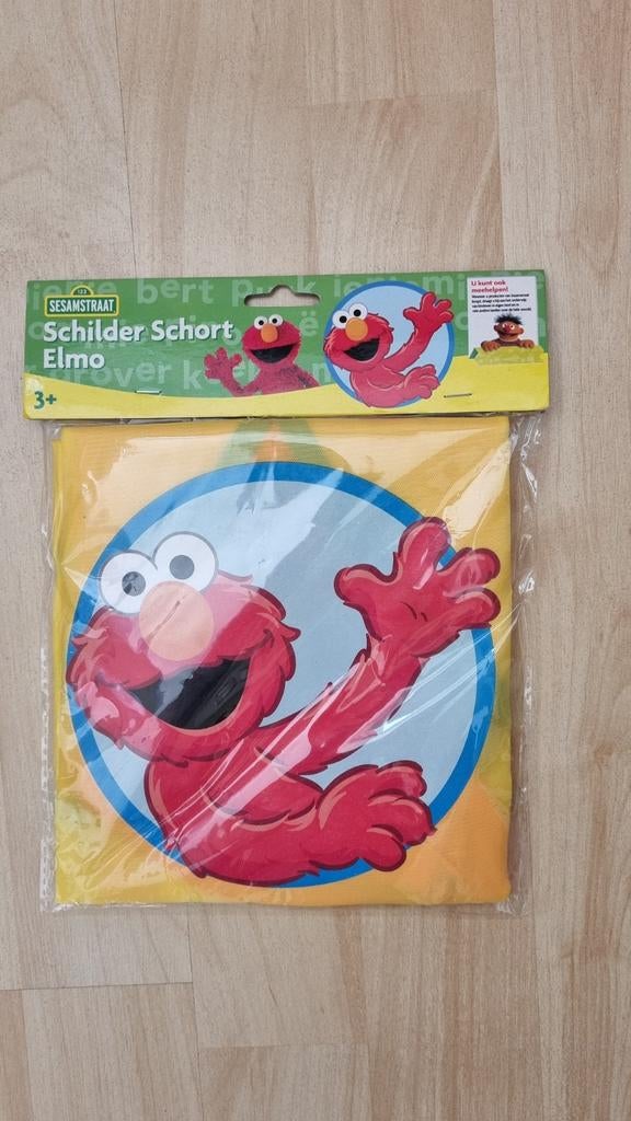 Sesamstraat Elmo Schilder Schort - Nieuw, Ophalen of Verzenden, Nieuw, Knutselen