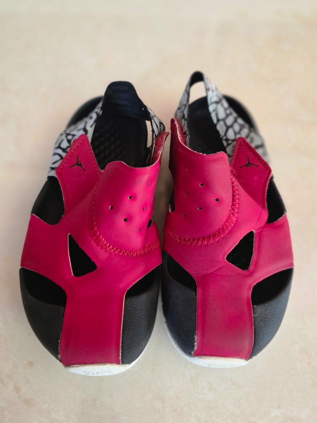 Nike Jordan Flare Meisje Sandalen - Maat 27, Kinderen en Baby's, Kinderkleding | Schoenen en Sokken, Ophalen of Verzenden, Gebruikt