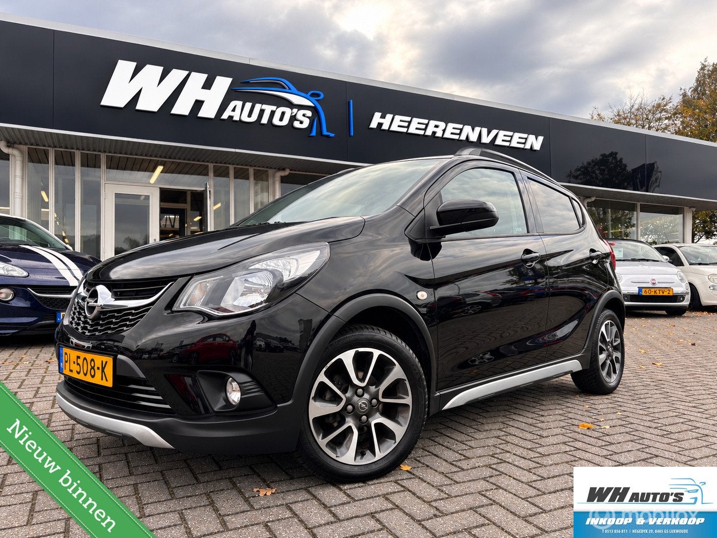 Opel KARL 1.0 Rocks Online Edition 60dkm, Voorwielaandrijving, Gebruikt, Euro 6, Origineel Nederlands
