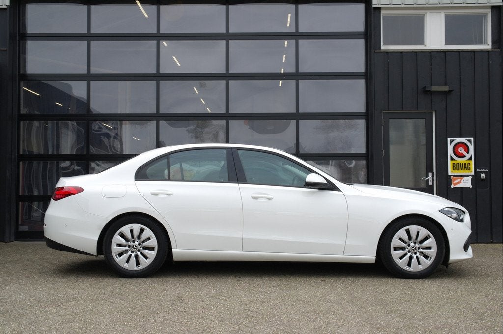 Mercedes-Benz C-Klasse 180 Business Line | NL-Auto | Dealer, Auto's, Gebruikt, 4 cilinders, Wit, Origineel Nederlands