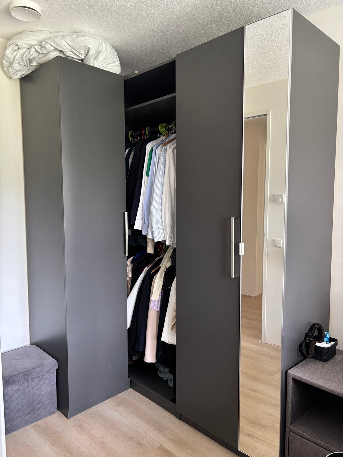 Ikea pax kast, Ophalen, Zo goed als nieuw, 50 tot 75 cm, 200 cm of meer