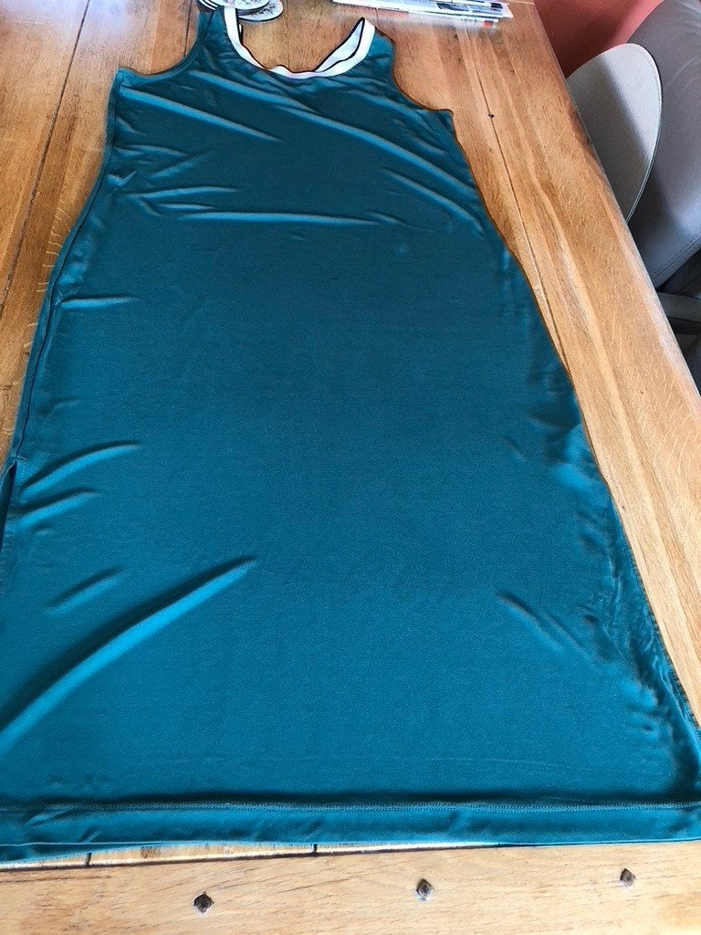 Groene Arket jurk, maat L, Verzenden, Maat 42/44 (L), Zo goed als nieuw, Arket